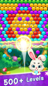 Captura de Pantalla 10 Rabbit Pop- Bubble Mania android