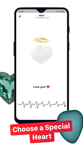 Feel: Send & Save Heartbeat Screen 3