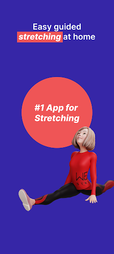 Android application WeStretch: Stretching Routines screenshort
