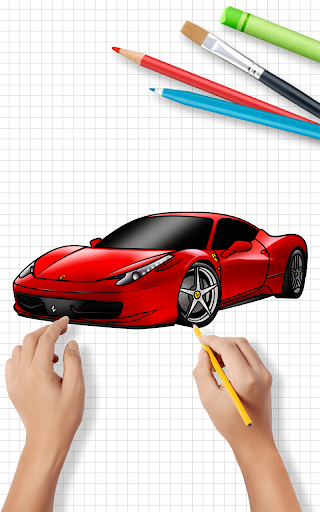 How to Draw Cars | Supercars Screen 3