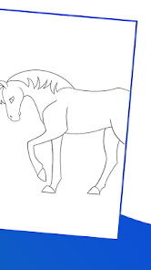 Como desenhar uma cabeça de cavalo facilmente passo a passo