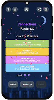 Connections: Group words - Screenshot 4