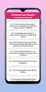 Criminal law Books PDF
