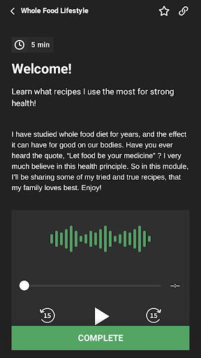 Natural Solutions Method Screen 3