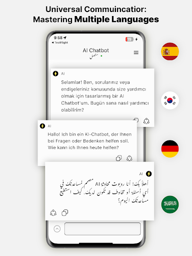 Screenshot of ChatBot - AI Writer Assistant