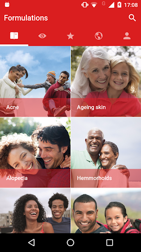 Android application Compounding Formulations screenshort