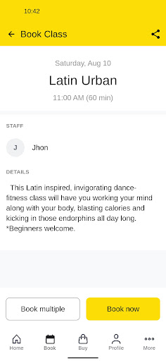 LA Dancefit Screen 3