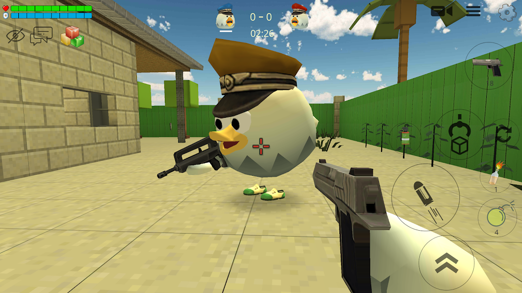 تحميل لعبة Chicken Gun مهكرة 2024 للاندرويد