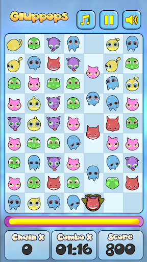 Android application Gluppops Rush screenshort