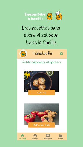 Android application Hamstouille screenshort