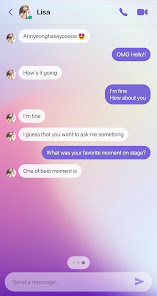 Captura de Pantalla 3 BlackPink Video Call Messenger android