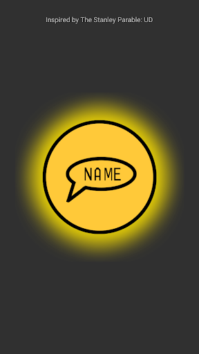 Android application Button That Says Your Name screenshort