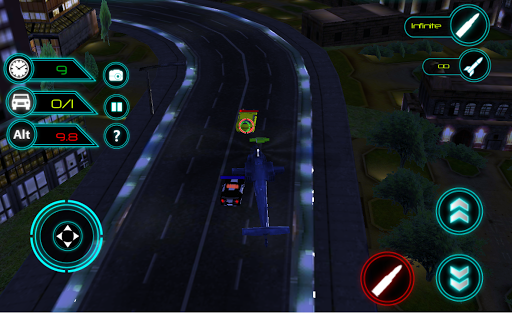 Police Helicopter Vs Criminals