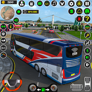 US Luxury Bus Driving Game 3D apk