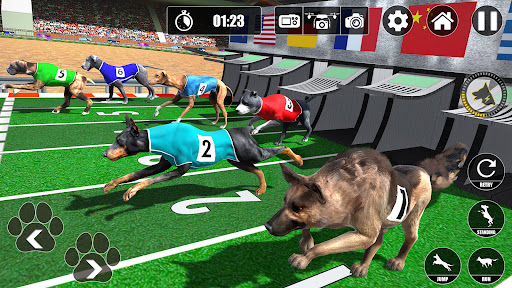 Android application Dog Racing Championship Game screenshort
