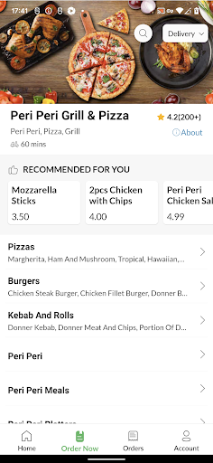 Peri Peri Grill & Pizza Screen 3