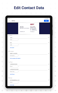Business Card Scanner Pro 9
