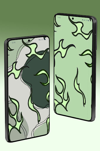 Green Aesthetic Wallpaper Screen 3