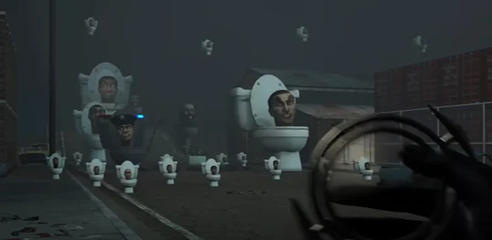Skibidi Tv Man Toilet War 3D