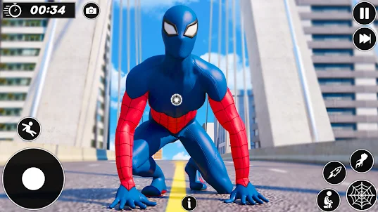 Spider Rope Hero: City Fighter