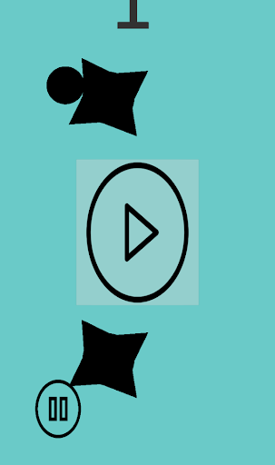 Android application Flappy Ball 2D screenshort