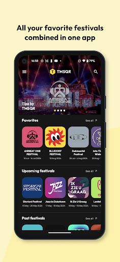 Android application TMSQR screenshort