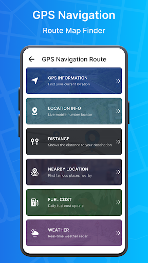 GPS Navigation Road Map Route