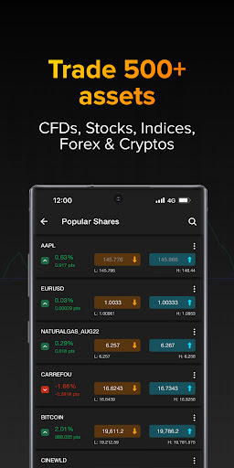 Android application TradeUltra: CFD Trading screenshort