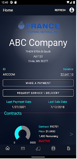 Android application France Propane Service Inc screenshort