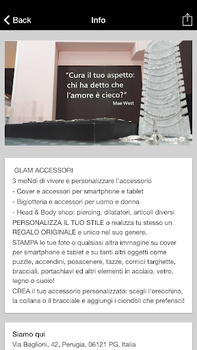 Glam Accessori Screen 2
