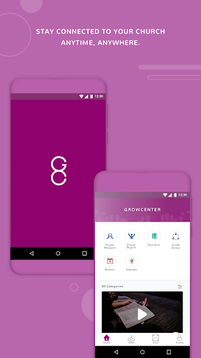 Android application GROWCENTER screenshort