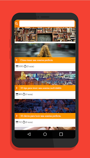 Android application Sonrisa Perfecta - Tips & FAQ screenshort
