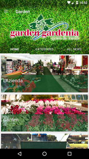 Android application Garden Gardenia screenshort