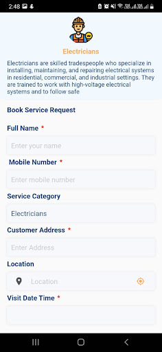 SS MAINTENANCE Screen 3