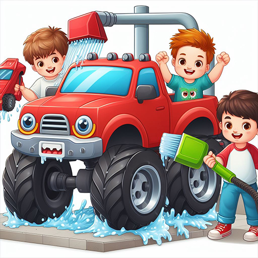 Monster Truck Wash, Car Wash