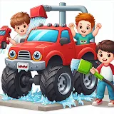 Monster Trucks: Car Wash Games icon