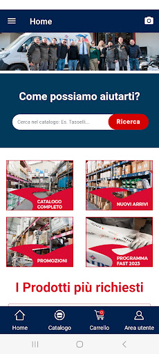 Android application Nadir Srl screenshort