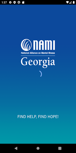 Android application NAMI Georgia screenshort