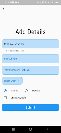 AL Ameen: Employee App Screen 2