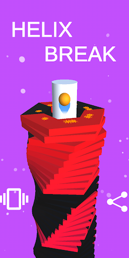 Stack Ball - Blast platforms