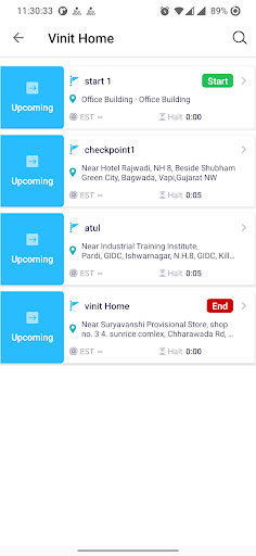 Falcon Trackers Screen 3