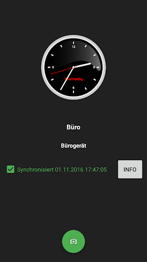 Android application L-GAV Arbeitszeiterfassung | T screenshort