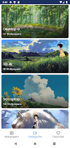 Captura 5 Ghibli Anime Wallpapers 4k android