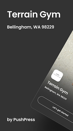 Android application Terrain Gym screenshort