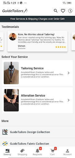 GuideTailors Screen 2