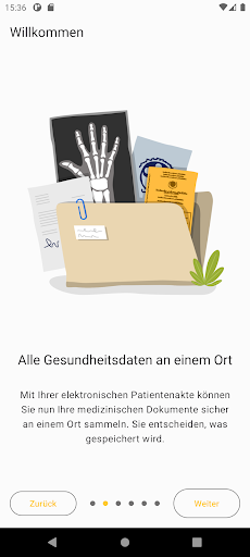 ePA BKK Rieker RICOSTA Weisser Screen 2