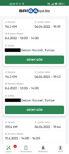 Brisaliyiz.biz! – Mobil Servis Screen 2