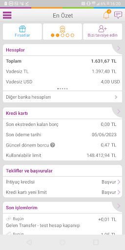 Enpara.com Cep Şubesi Screen 2