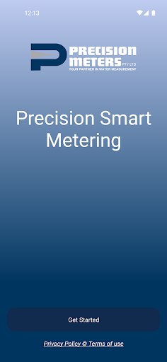 Android application Precision Smart Metering screenshort