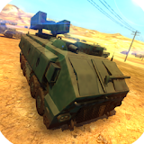 Military Vehicle Parking 3D icon